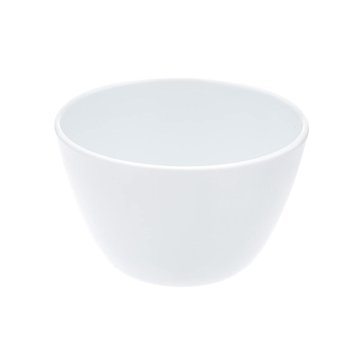 Amazon Basics Melamine Small Bowls for Sauces, Dessert, Round Serving Bowls, BPA Free, Dishwasher Safe, 8 oz, White, 6-Piece Set