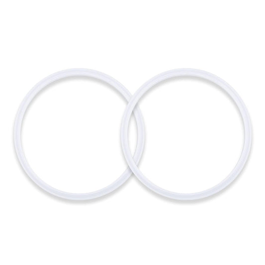 2-Pack Sausage Stuffer Gasket Replacement, 4.83-inch Food-Grade Silicone O-Ring Seal for 3L 5L 7L Vertical & Horizontal