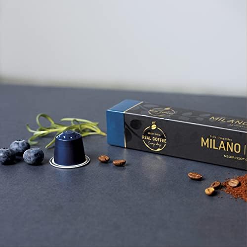 Strong Espresso Variety Pack for Nespresso Original Line Machines | 100 Aluminum Pods | 5 Bold, Intense Italian Flavors | Espresso Coffee Pods Compatible Only with Nespresso Original Machine