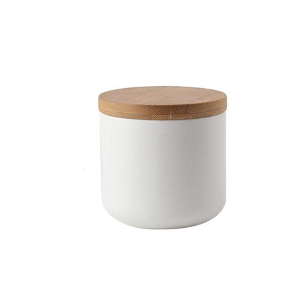 YYW Ceramic Food Storage Containers with Lids, 260ml/8.8oz Food Storage Jar