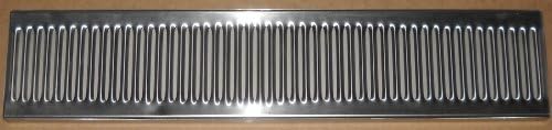 Rattleware 24" x 5" Stainless Steel Drip Tray - Heavy Duty, Corrosion-Resistant, Perfect for Spills & Drips, Drainage