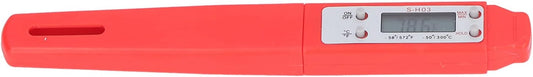 Digital Food Thermometer, Digital Food Thermometer Automatic Calibration Pen High Accuracy Electronic Pocket Thermometer