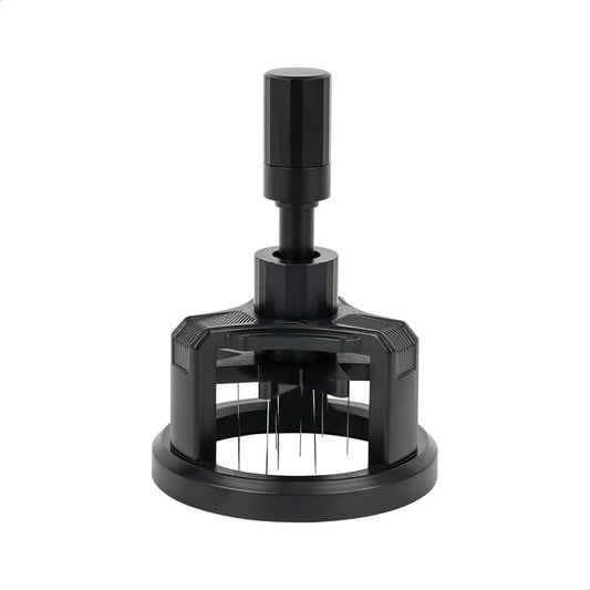 watchget 58MM WDT Tool, Espresso Stirrer Distribution Tool, Stainless Steel & Aluminum Alloy Adjustable Needle Height with Magnetic Base for Barista