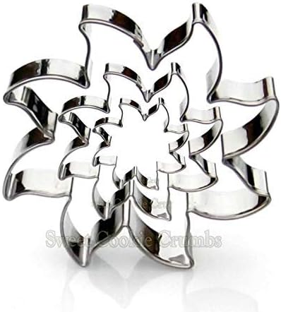 Sun Cookie Cutter Set – Sharp & Stainless Steel Cooking Utensils – A Bright Fit for Sandwiches, Pancakes, Fruits & Crafts –