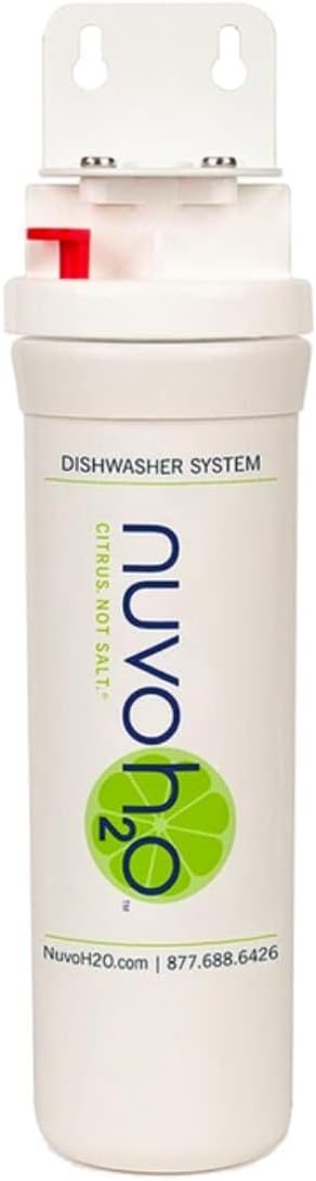 NuvoH2O CitraCharge Pro Spot-Free Dishwasher System – Citrus-Based, Eco-Friendly Water Softener – Reduces Scale –