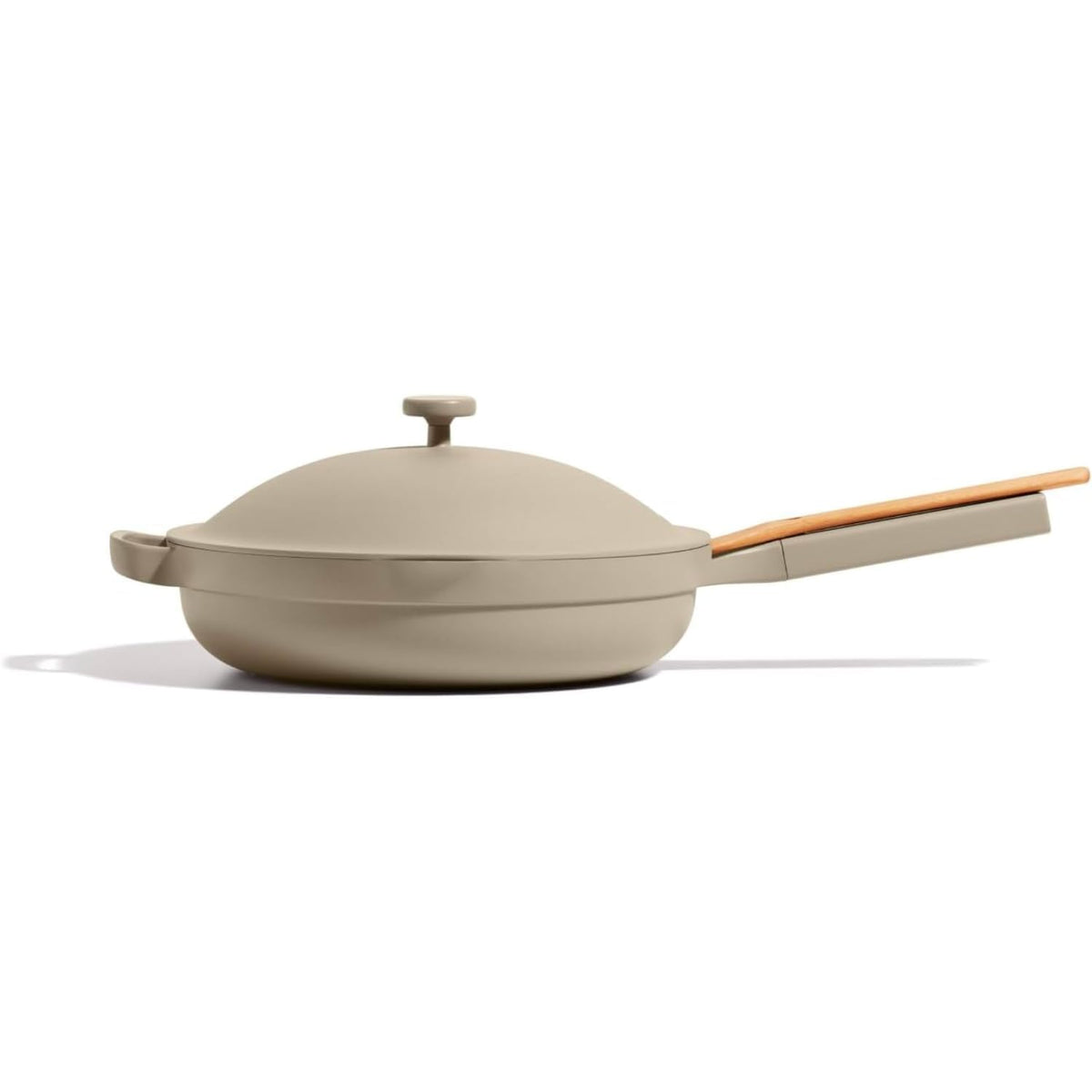 Our Place Large Always Pan 2.0-12.5” (4 Qt) Nonstick, Toxin-Free Ceramic Cookware | Patented 10-in-1 Aluminum Frying & Sauté Pan | Safe for Oven, Induction & All Cooktops up to 450°F | Steam