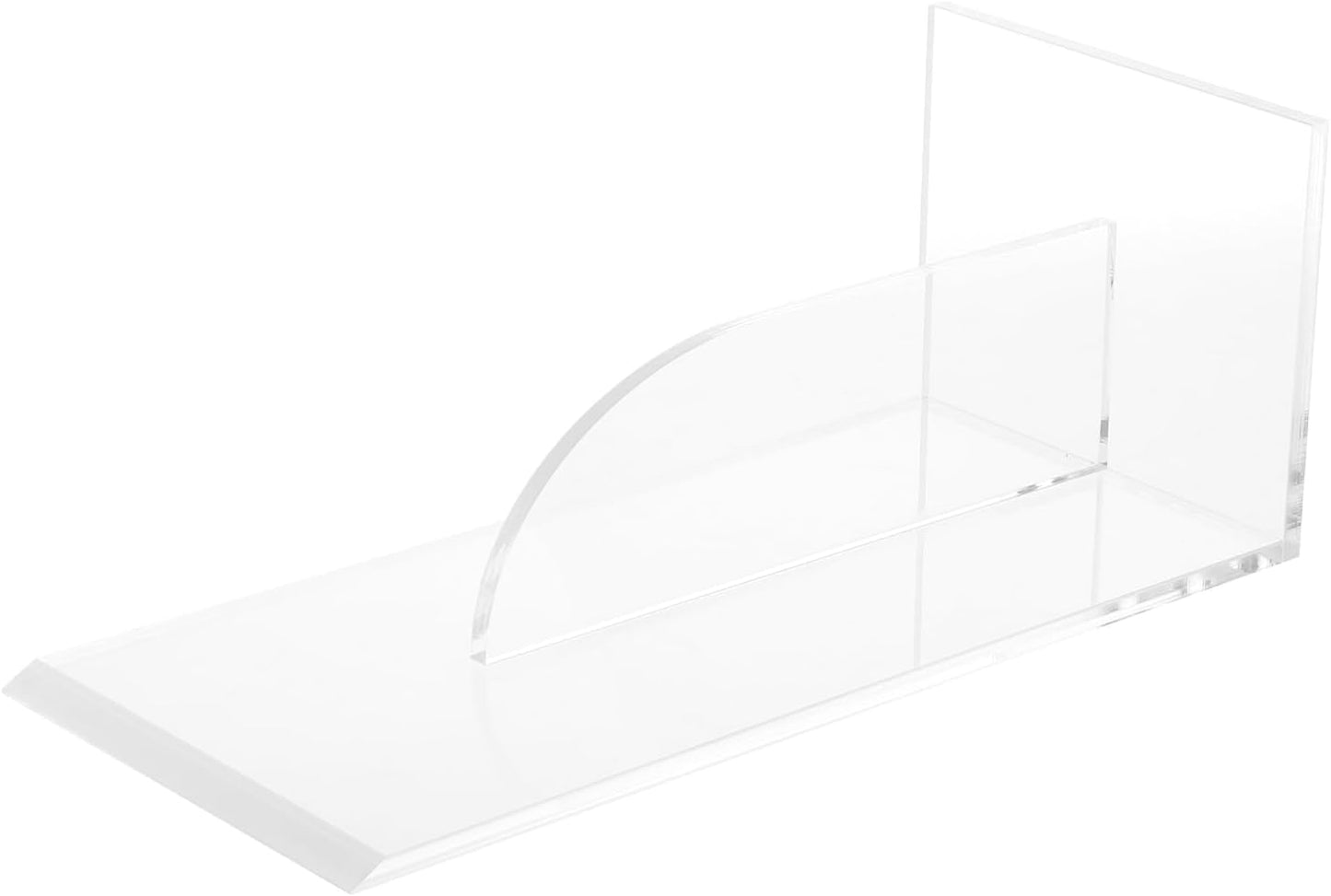 Transparent Acrylic Cake Scraper Smoother, Baking Tool for Cake Decoration, Fondant Smoother, Bakery Supplies, Frosting Tools, 8.66 X 3.93 X 3.14 Inch