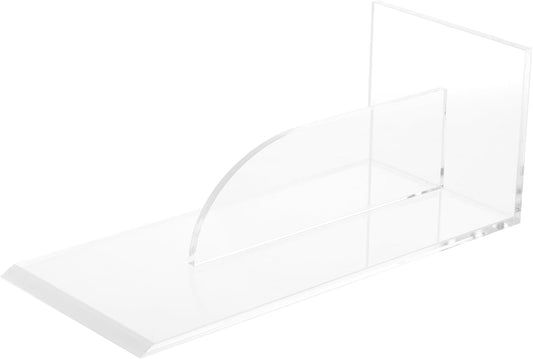 Transparent Acrylic Cake Scraper Smoother, Baking Tool for Cake Decoration, Fondant Smoother, Bakery Supplies, Frosting Tools, 8.66 X 3.93 X 3.14 Inch