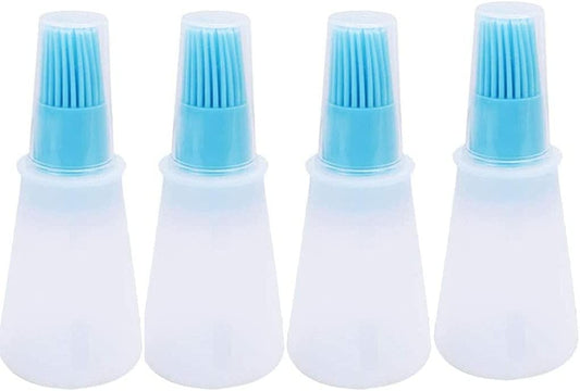 Silicone Oil bottle brush，BBQ/Pastry Basting Brushes,Silicone Cooking Grill Barbecue Baking Pastry Oil/Honey/Sauce Bottle
