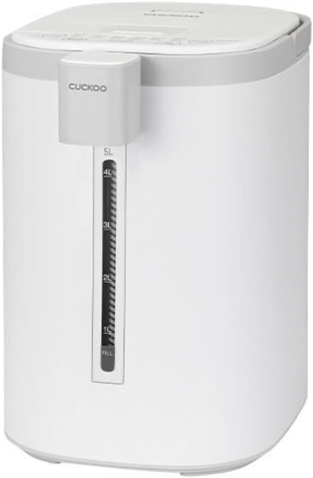 CUCKOO 5L Hot Water Dispenser and Warmer, Stainless Steel, CWP-A501TW | Auto Dispense, Boil-Dry Protection, Insulated Construction