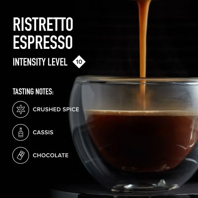 Peet's Coffee Espresso Capsules, Dark Roast, Ristretto, 50 Count