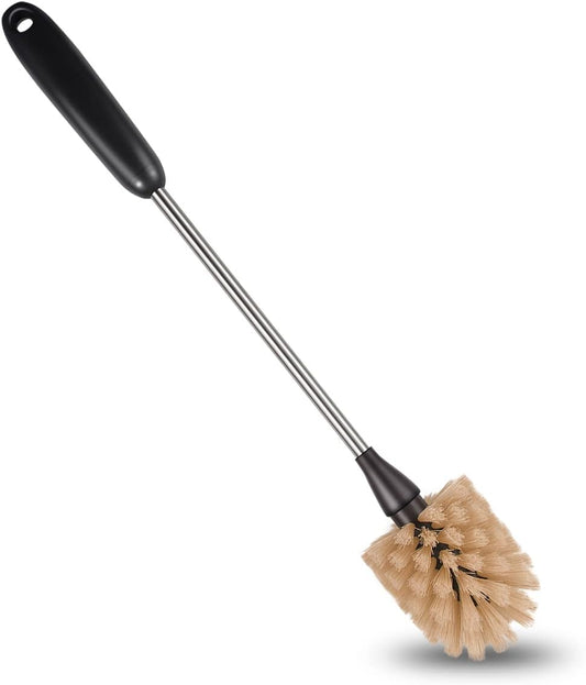 Bottle Brush, 15-inch Stainless Steel Long Handle Cleaning Brush, Kitchen Cleaning Brush, for Cleaning Water Bottles,