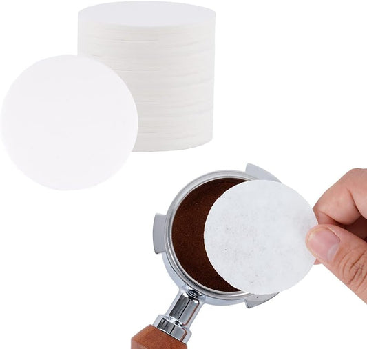watchget 55mm Espresso Paper Filters for 58mm Portafilter Baskets, 500 Count