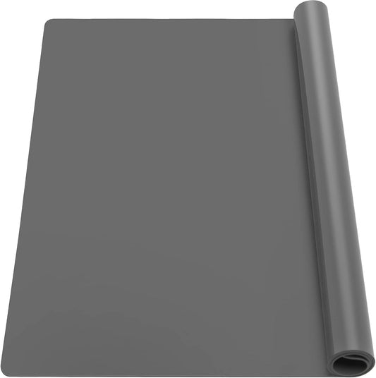 Ewen 31.6x23.5in Heat Resistant Mats for Countertop, 2mm Thick Extra Large Silicone Countertop Protector Mat for Baking