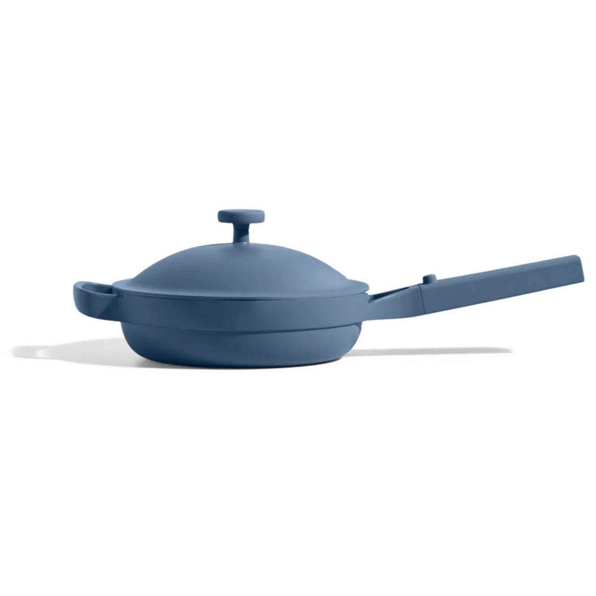Our Place Mini Always Pan 2.0-8.5” (1.2 Qt) Nonstick, Toxin-Free Ceramic Cookware | Patented 10-in-1 Aluminum Frying & Sauté Pan | Safe for Oven, Induction & All Cooktops up to 450°F | Blue Salt