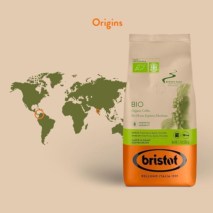 Bristot Bio Organic Italian Espresso Beans