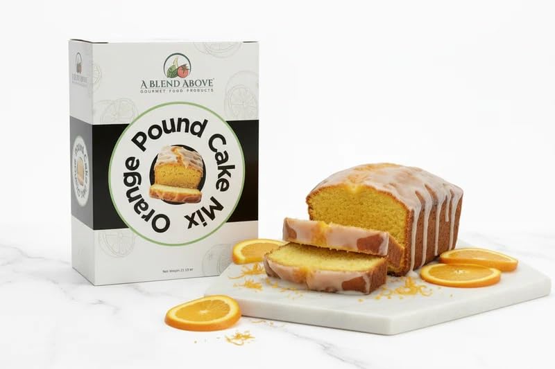 A Blend Above Orange Pound Cake Mix