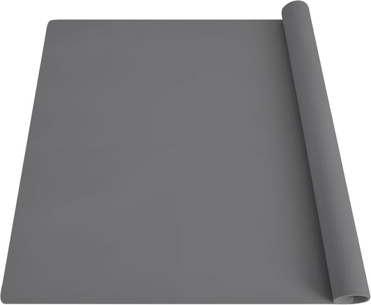 Silicone Mats for Kitchen Counter 23.6" x15.7"x0.08”, Heat Resistant Mat, Kitchen Island Silicone Countertop Protector Mat,