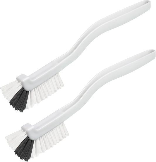 GTOTd Kitchen Right Angle Scrub Grout Small Cleaning Brush（2 Pack）Best Kitchen Gadgets Gifts Stuff for Bottle Bathroom
