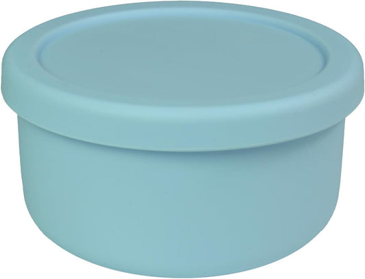 Silicone Food Storage Containers & Round Bowls with Lids - Meal Prep Containers for Kitchen Serving, Salad & Lunch -