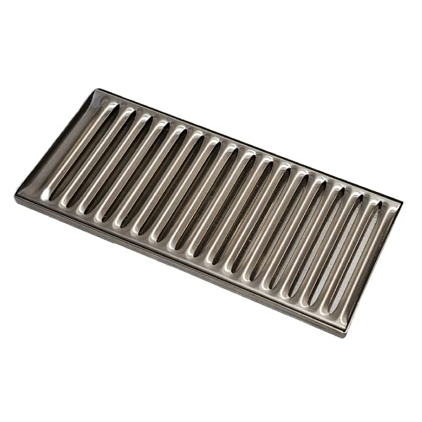 Stainless Products Ltd Stainless Steel Low Profile Drip Tray - Perfect for Home, Club, Bar, Cafe, Restaurant, Hotel, or Commercial Use