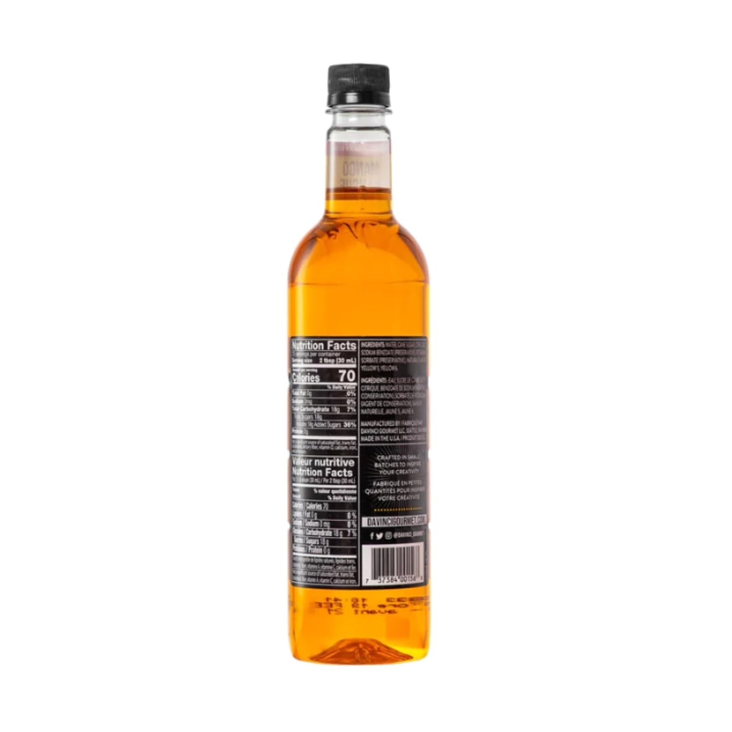 DaVinci Gourmet Classic Mango Syrup, 25.4 Fluid Ounces (Pack of 1)