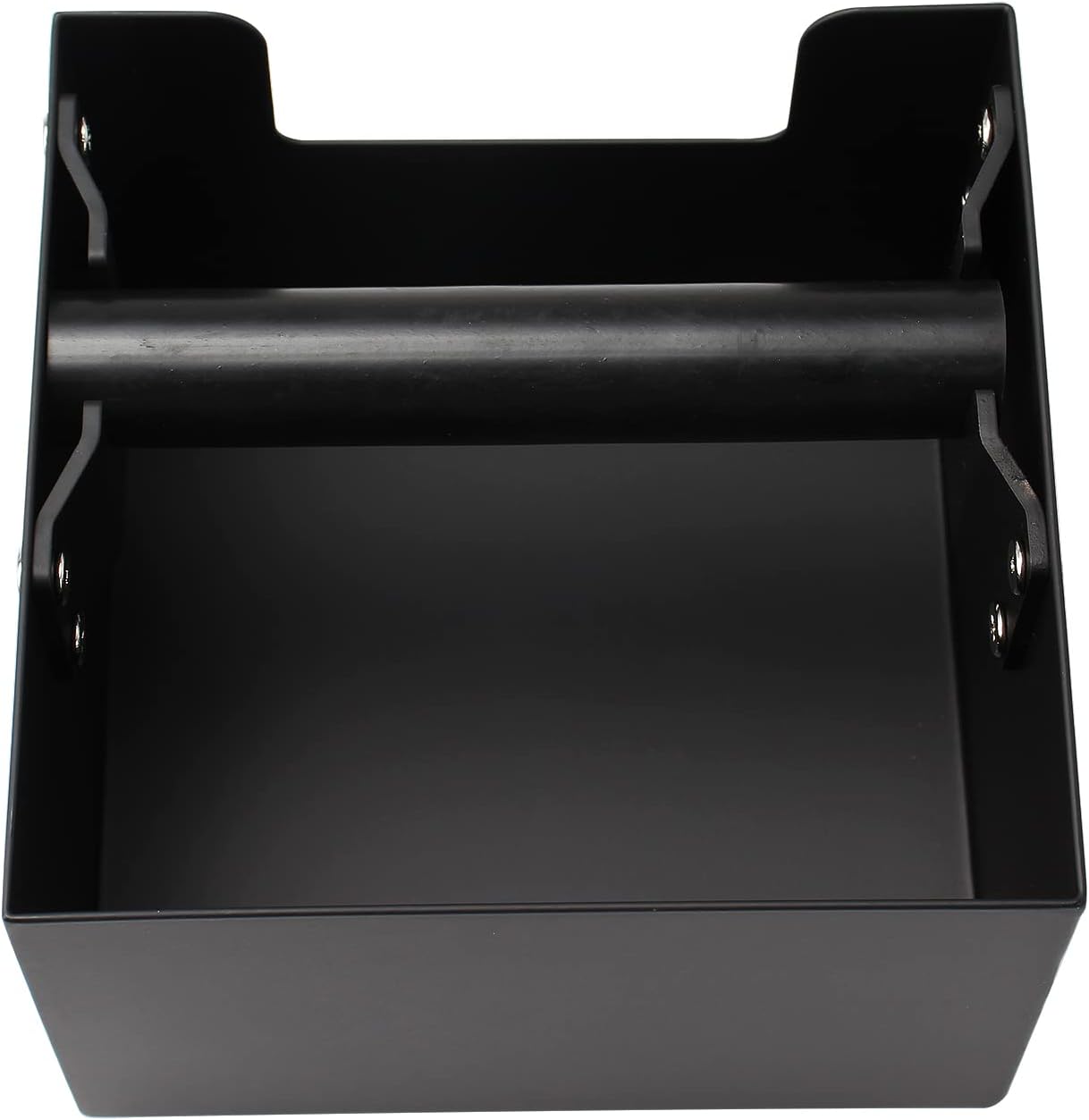 DIBTSA Espresso Knock Box, Stainless Steel Coffee Grind Knock Box Ground Waste Bin Container with Rubber Knocking Bar for Coffee Maker Machine