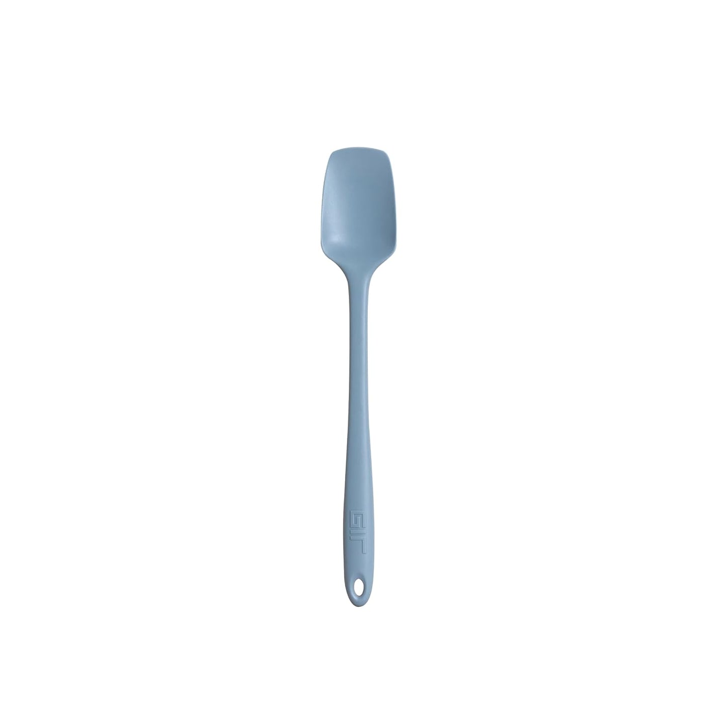 GIR: Get It Right Silicone Spatula Spoonula, Non-toxic Cooking Utensils for Nonstick Cookware, Cooking and Baking - Skinny- 11IN - Slate