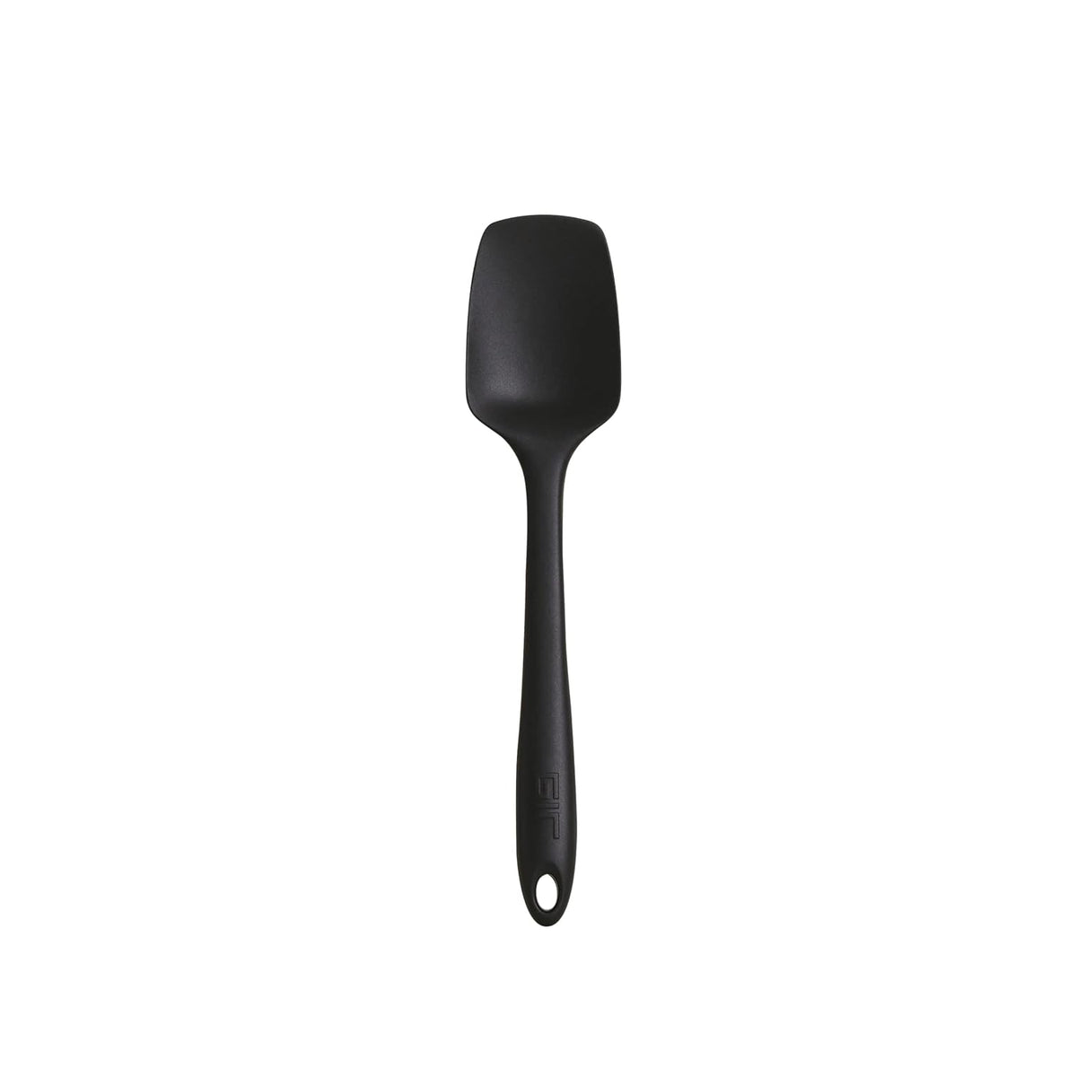 GIR: Get It Right Silicone Spatula Spoonula, Non toxic cooking utensils for Nonstick Cookware, Cooking and Baking - Mini - 8IN - Black