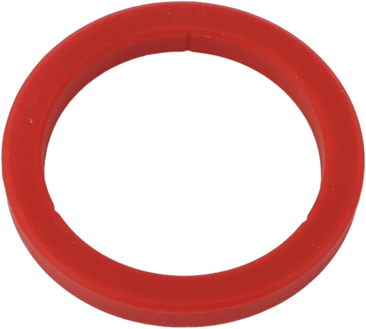 2PCS Silicone Group Gasket for E61, 8mm Brew Head Group Gasket Replacement Espresso Machine for Gaggia 2.9 * 2.2 * 0.3in (Red)