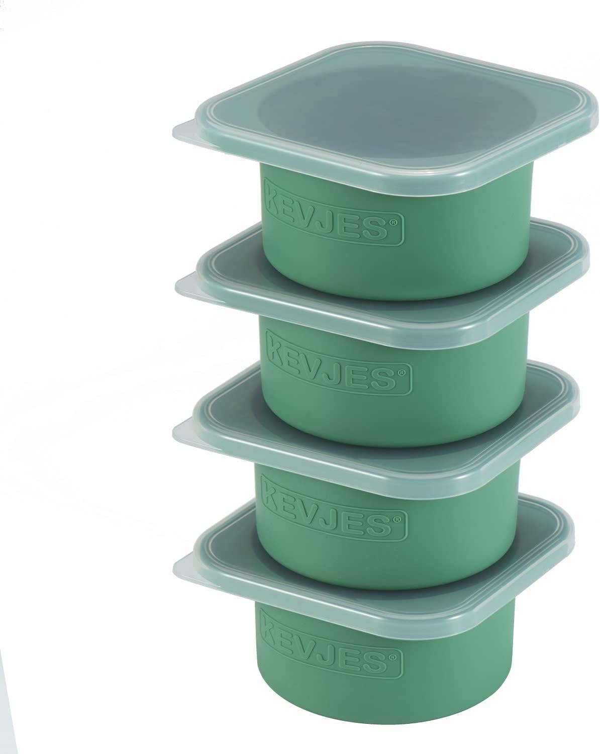 PLUS Large 1000ml Pizza Dough Proofing Boxes for DIY Artisan Pizza, Food Grade Silicone Stackable Co