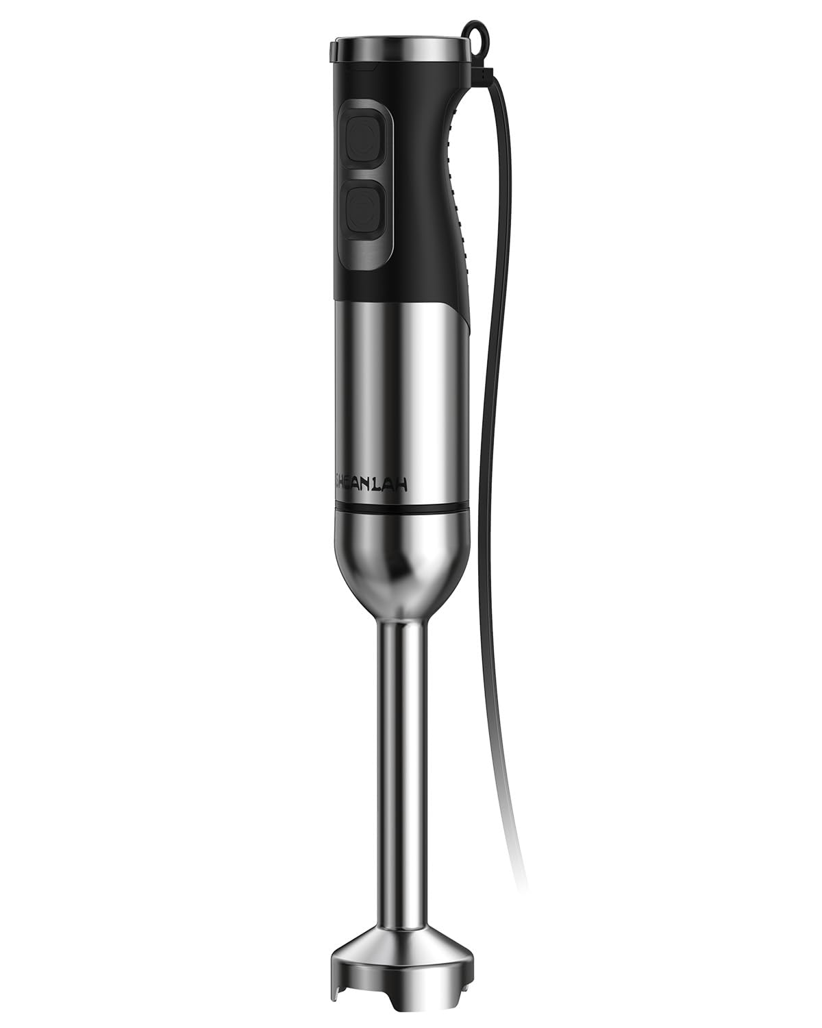 1000W Powerful Immersion Blender Handheld, 2026 New Update Hand Blender with 25-Speed and Heavy-Duty Copper Motor (Silver)