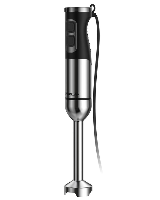 1000W Powerful Immersion Blender Handheld, 2026 New Update Hand Blender with 25-Speed and Heavy-Duty Copper Motor (Silver)