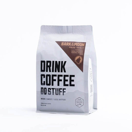 DRINK COFFEE DO STUFF, Blend, 2 Pound Bag, Whole Bean, Dark Roast, Sweet, Chocolate, Caffeine, Organic, Lake Tahoe Coffee