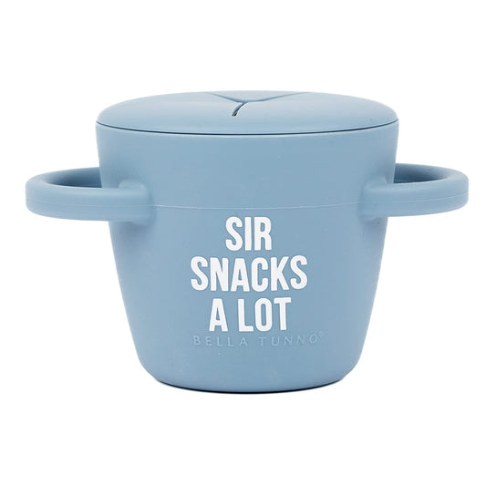 Bella Tunno Happy Snacker – Spill Proof Snack Cups for Toddlers and Babies, Snack Containers Made from Silicone BPA Free,