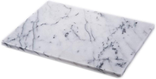 JEmarble Pastry Board 12x16 inch with Non-Slip Rubber Feets for Stability Perfect for Keep the Dough Cool and Chocolate