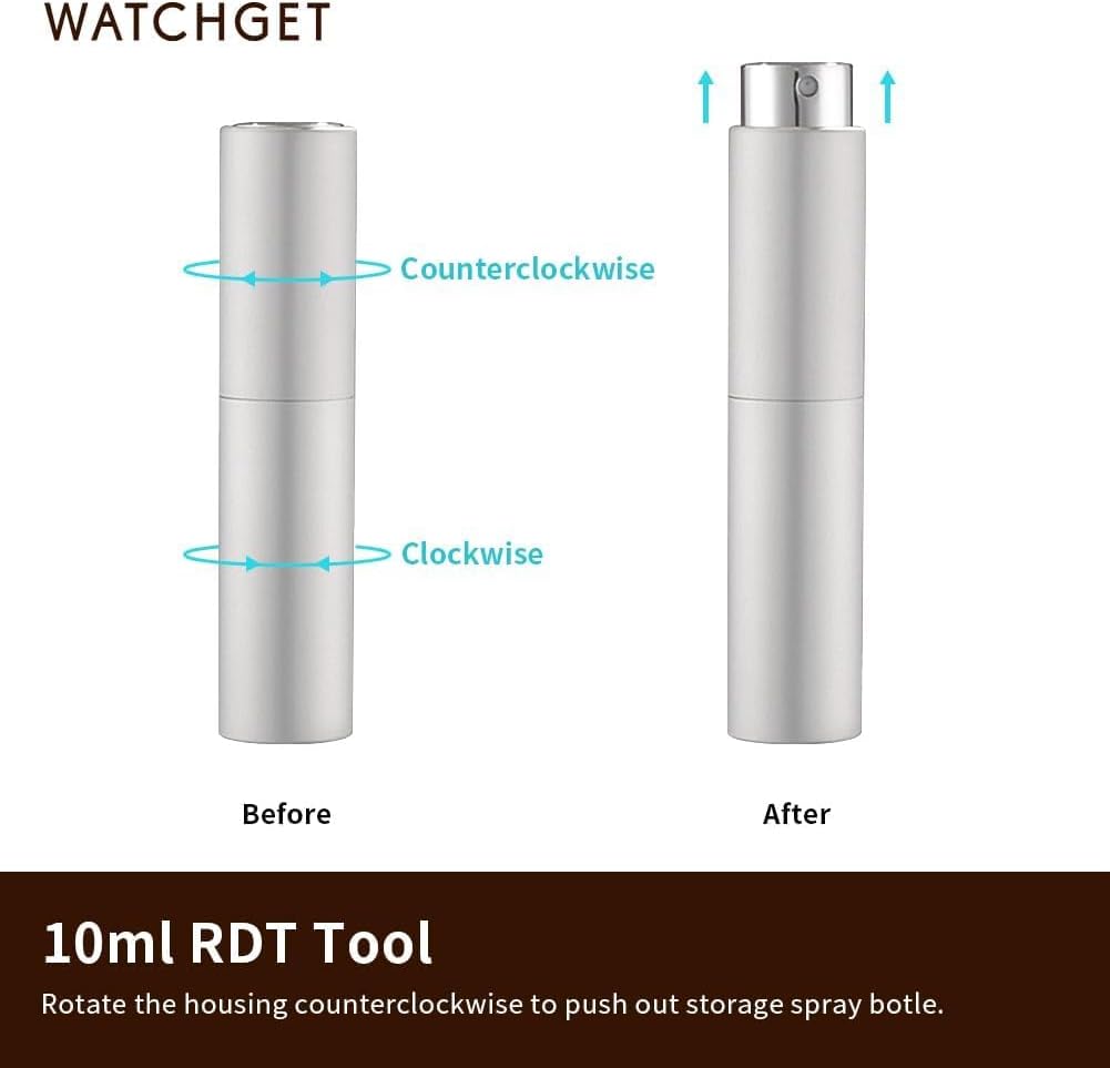 watchget Coffee Bean Dosing Cup &amp; RDT Spray Bottle Kit, White | 10ml Static Reducing Sprayer; Ceramic Single Dose Tray for Coffee &amp; Tea;Espresso Brewing Accessory for Home &amp; Espresso Bars