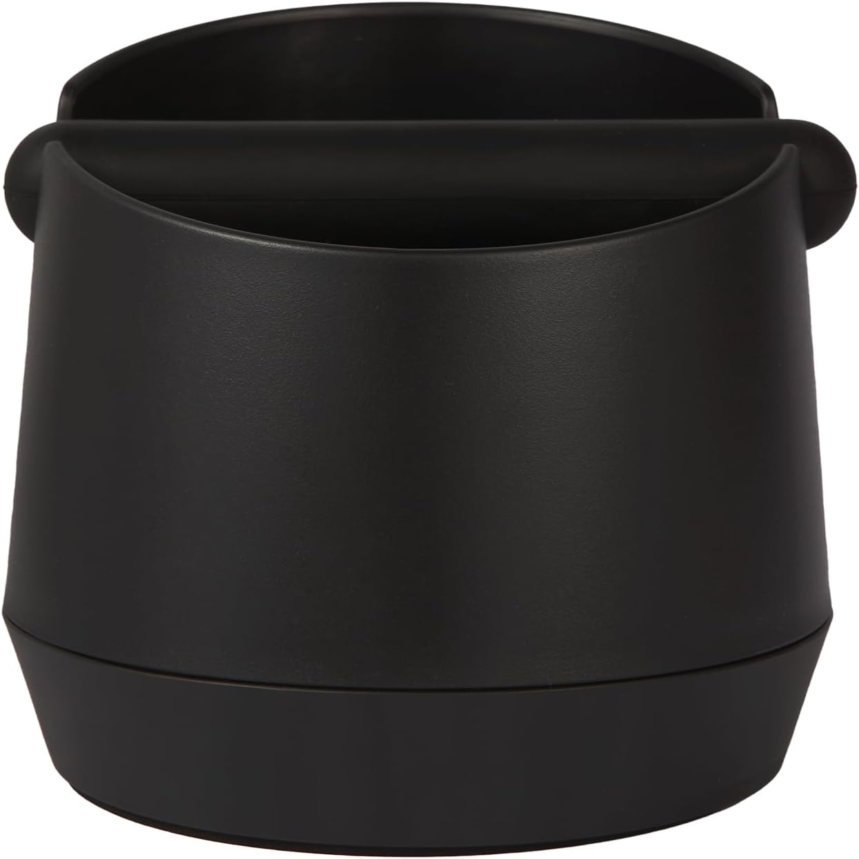 Knock Box 6 Inch Espresso Knock Box Shock-Absorbent Knock Box Espresso with Removable Knock Bar and 