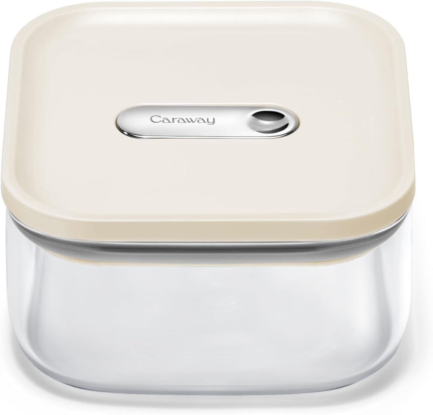 Caraway 1qt Glass Airtight Food Storage Container with Lid – Non-Toxic, BPA-Free Kitchen Storage Con