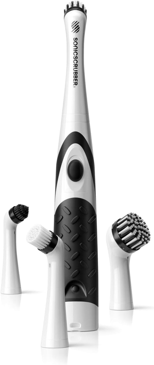 Household Cleaning Brush - Electric Scrubbing Brush - Home, Kitchen & Bathroom - Removes Mould & Cleans Grout (Washing-Up