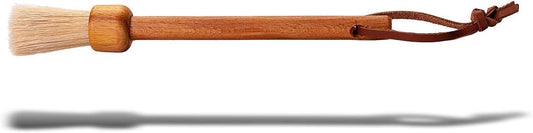 Valentino Garemi Pastry Brush – Traditional & Classic Design – Genuine Wood & Boar Hair for Kitchen Cooking Backing Loaf