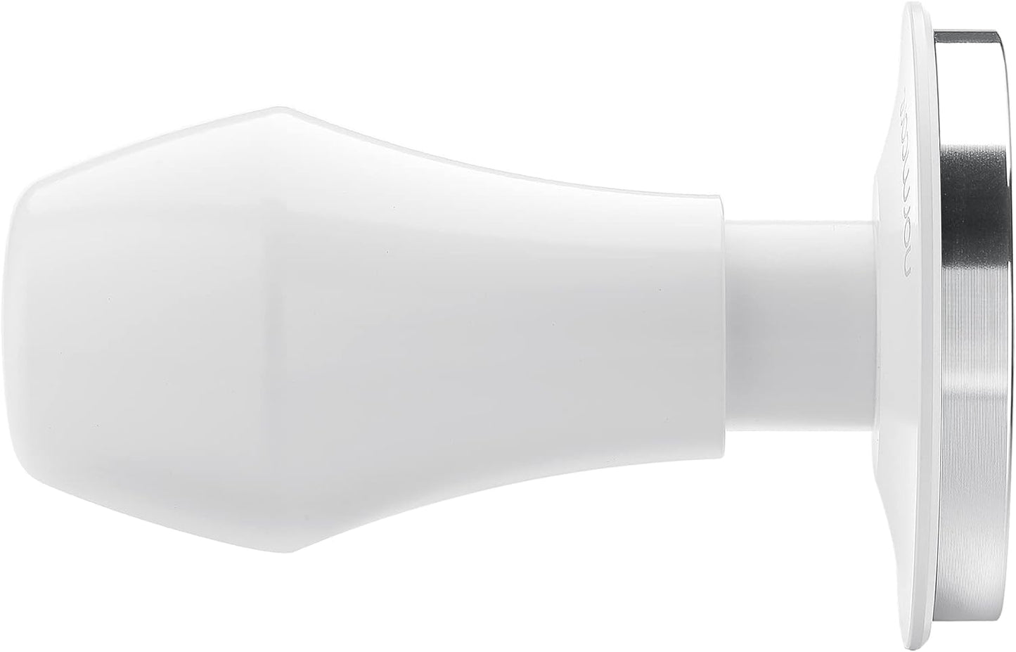 Normcore 58mm Espresso Tamper V4, Spring Loaded Coffee Tamper With Stainless Steel Flat Base Fits 58mm Standard Baskets, 15lb / 25lb / 30lbs Replacement Springs, Non-stick coating White