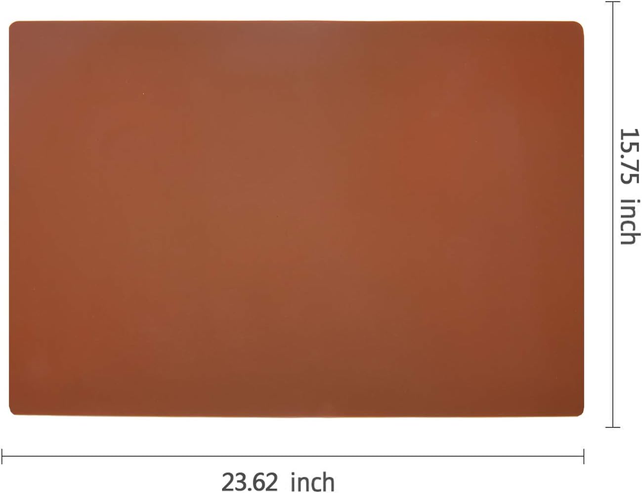 23.62" by 15.75" Extra Large Mulitpurpose Silicone Placemat,Countertop Protector, Kitchen Counter Mat, Table Mat, Heat Resistant, Washable