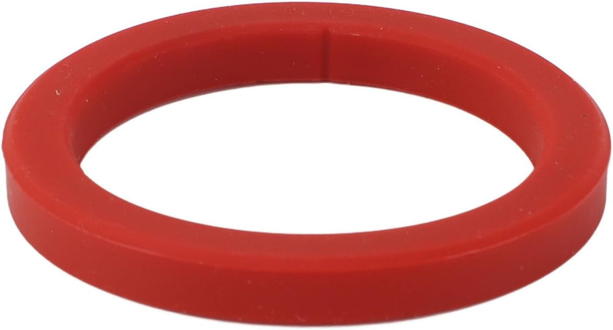 2PCS Silicone Group Gasket for E61, 8mm Brew Head Group Gasket Replacement Espresso Machine for Gaggia 2.9 * 2.2 * 0.3in (Red)