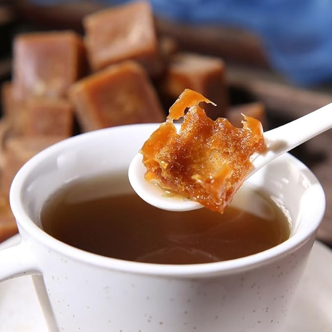 Brown Sugar Cubes (10.58oz/300g) - Additive-Free, traditionally made from sugarcane Brown sugar/black sugar,Dissolves Completely for Coffee, Tea & Baking. ﻿