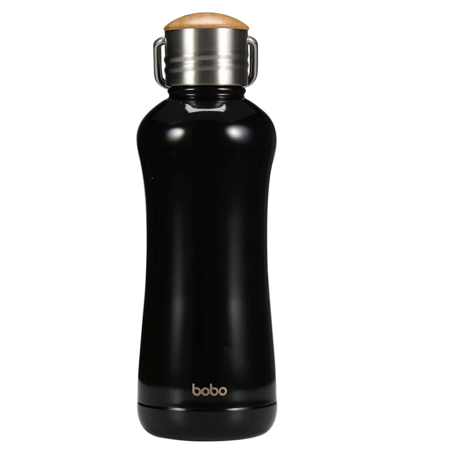 Yohkoh Mini Insulated Water Bottle With Bamboo Lid - 11.8oz Small Vacuum Insulated Water Bottle for Women Kids