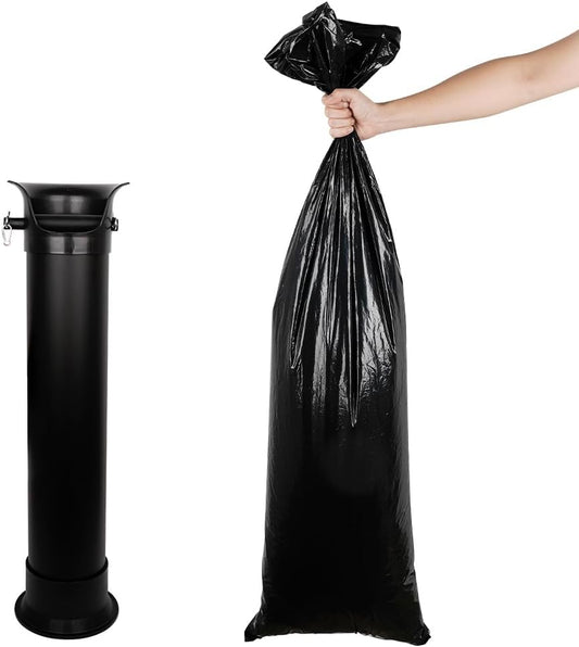 watchget 25-Pack Large Garbage Bags for Espresso Knock Box - Heavy Duty Liners for Commercial Floor Standing Coffee Dump