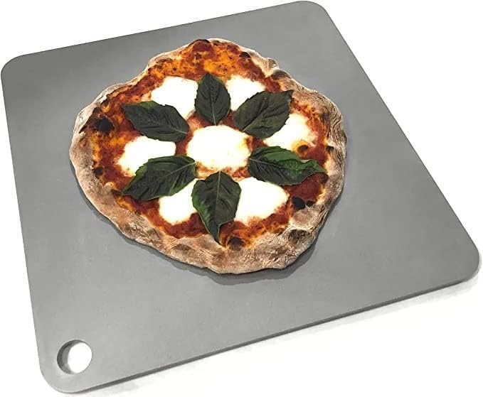 14" x 20" Pizza Steel - 1/4" Steel, 19.2 lbs | Multipurpose Cooking Steel for Pizzas, Sourdough, Grilling &amp; More - Made in the USA