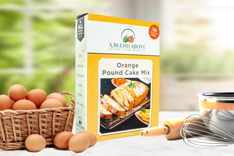 A Blend Above Orange Pound Cake Mix