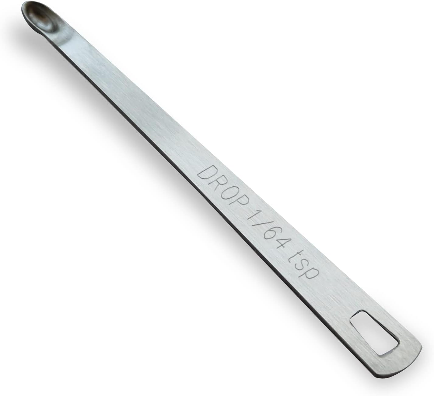 1PCS 1/64 Teaspoon(1/64tsp, 0.08ml, Drop) Single Tiny Measuring Spoon, Small Individual Stainless St